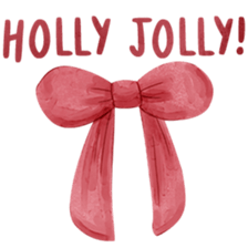 Watercolor Christmas sticker #14358977