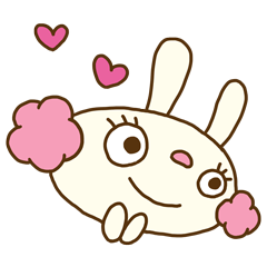 Perm rabbit (Natural)