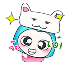 My name is Nakayama and cat..^^ sticker #14359408