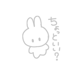From wherever it's seen,it's rabbit. sticker #14359489