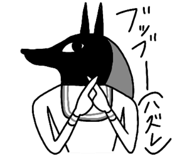 Mural of the pyramid 2 sticker #14359526