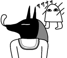 Mural of the pyramid 2 sticker #14359528