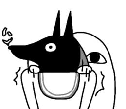 Mural of the pyramid 2 sticker #14359529