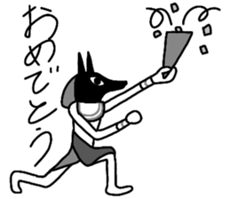 Mural of the pyramid 2 sticker #14359543