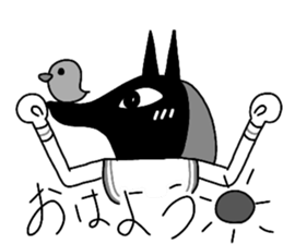 Mural of the pyramid 2 sticker #14359547