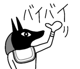 Mural of the pyramid 2 sticker #14359549