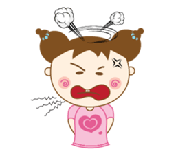 Cute Bibo Girl sticker #14359977