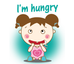 Cute Bibo Girl sticker #14359979