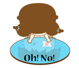 Cute Bibo Girl sticker #14359980