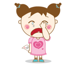 Cute Bibo Girl sticker #14359981