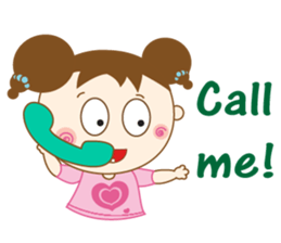 Cute Bibo Girl sticker #14359987