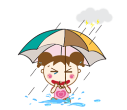 Cute Bibo Girl sticker #14359989