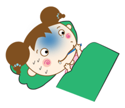 Cute Bibo Girl sticker #14359991