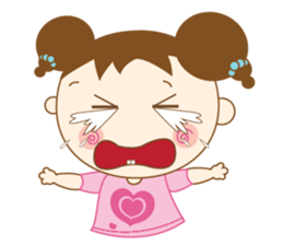 Cute Bibo Girl sticker #14359994