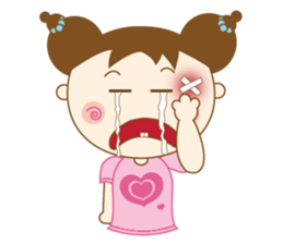 Cute Bibo Girl sticker #14360002