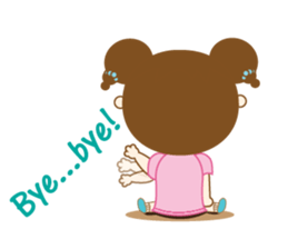 Cute Bibo Girl sticker #14360006