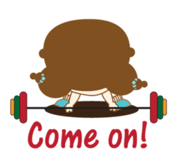 Cute Bibo Girl sticker #14360007