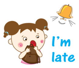 Cute Bibo Girl sticker #14360008