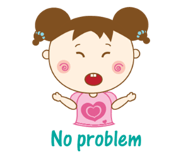Cute Bibo Girl sticker #14360013