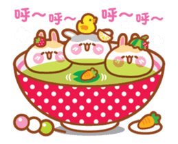 Cherry Mommy's Rabbits are moving up! sticker #14360318