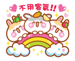 Cherry Mommy's Rabbits are moving up! sticker #14360320