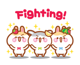 Cherry Mommy's Rabbits are moving up! sticker #14360323