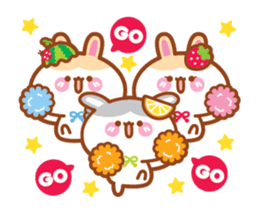 Cherry Mommy's Rabbits are moving up! sticker #14360327