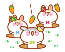 Cherry Mommy's Rabbits are moving up! sticker #14360331