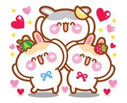 Cherry Mommy's Rabbits are moving up! sticker #14360333