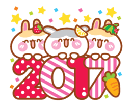 Cherry Mommy's Rabbits are moving up! sticker #14360339