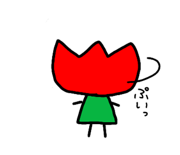 Tulip-chans 2 sticker #14360417