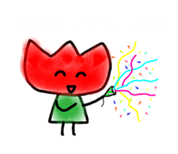 Tulip-chans(polite language) sticker #14360592