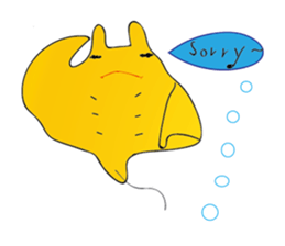 Stingray family sticker #14360941