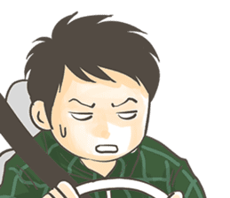 poncho Sticker2 sticker #14361065