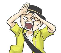 poncho Sticker2 sticker #14361089