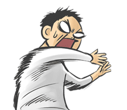 poncho Sticker2 sticker #14361091