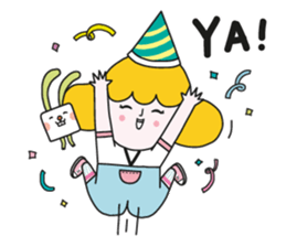 Kimi & Hani - My darling~2 sticker #14361607