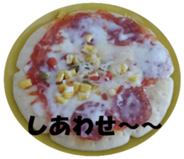 Add words to photos of various foods sticker #14361625