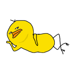 cheep(.8.)chick 4 sticker #14362053