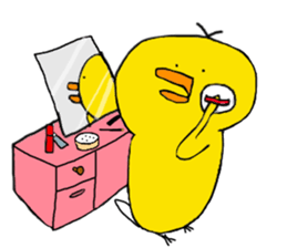 cheep(.8.)chick 4 sticker #14362066