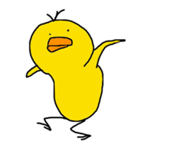 cheep(.8.)chick 4 sticker #14362067