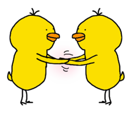 cheep(.8.)chick 4 sticker #14362071