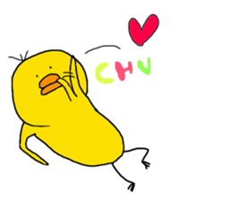 cheep(.8.)chick 4 sticker #14362073