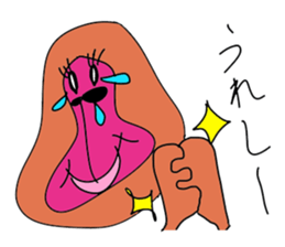 LOVELY GORILLA GIRL sticker #14362087