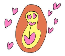 LOVELY GORILLA GIRL sticker #14362115