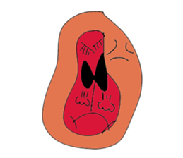 LOVELY GORILLA GIRL sticker #14362119