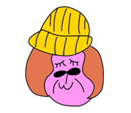 LOVELY GORILLA GIRL sticker #14362121