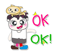 Mr. Saki and Dog....^^ sticker #14362254