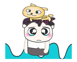 Mr. Saki and Dog....^^ sticker #14362256