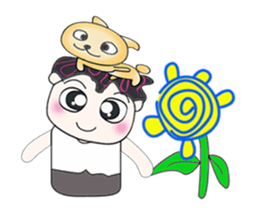 Mr. Saki and Dog....^^ sticker #14362258